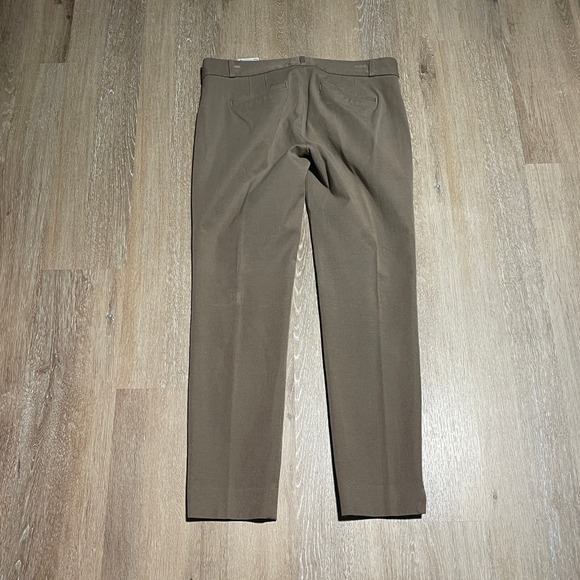 Banana Republic Sloan‎ Fit Women's Khaki Straight Leg Ankle Pants Size 6 EUC - Picture 4 of 9